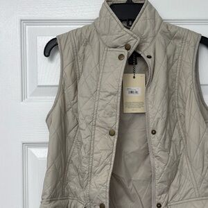 NWT Barbour Otterburn Vest - Mist, US Size 6